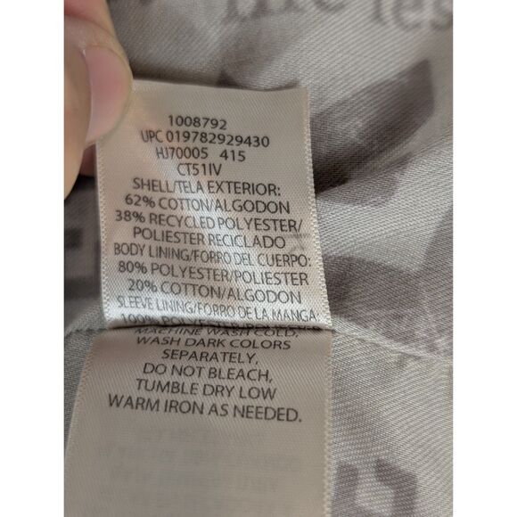 Life Khaki Cargo Pocket Jacket Navy Blue Men's Size Medium NWT - Picture 16 of 16